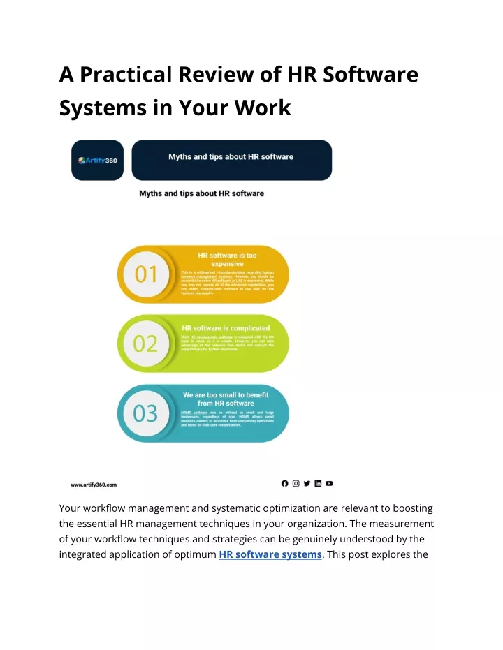 a practical review of hr software systems in your