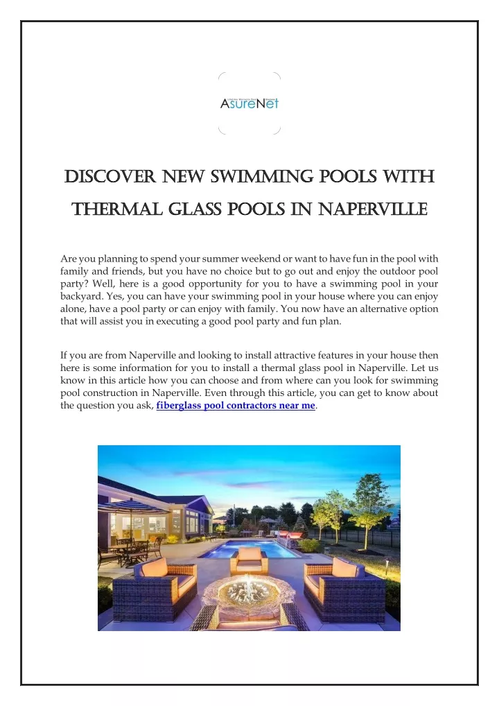 discover new swimming pools with discover