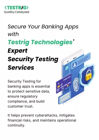 Secure your banking apps with expert security testing services