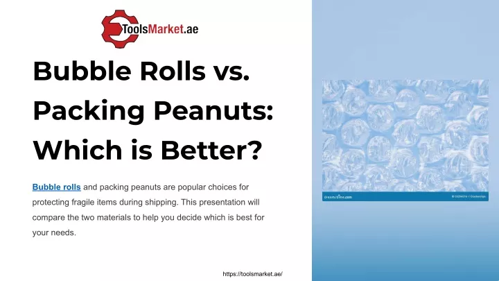 bubble rolls vs packing peanuts which is better