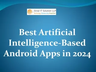 Best Artificial Intelligence Based Android Apps