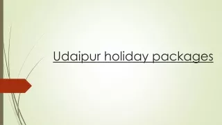 Udaipur Tour Packages SOTC