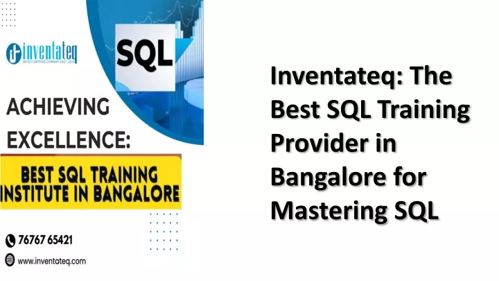 inventateq the best sql training provider