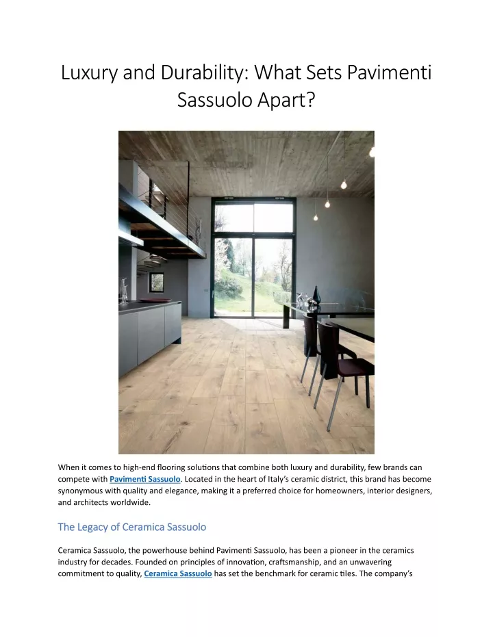 luxury and durability what sets pavimenti