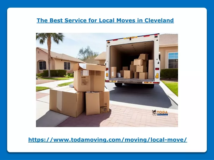 the best service for local moves in cleveland