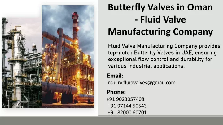 butterfly valves in oman fluid valve