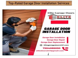 Top-Rated Garage Door Installation Services