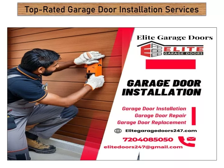 top rated garage door installation services