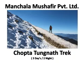 manchala mushafir pvt ltd