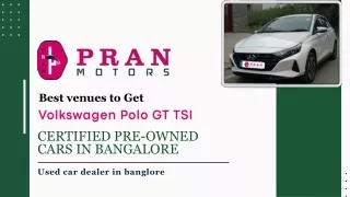 Best Prices on Second Hand Volkswagen Cars in Bangalore | Pran Motors