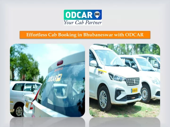 effortless cab booking in bhubaneswar with odcar