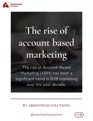 Unlocking Growth with Account-Based Marketing (ABM)