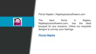 Florist Naples | Naplespicassoflowers.com