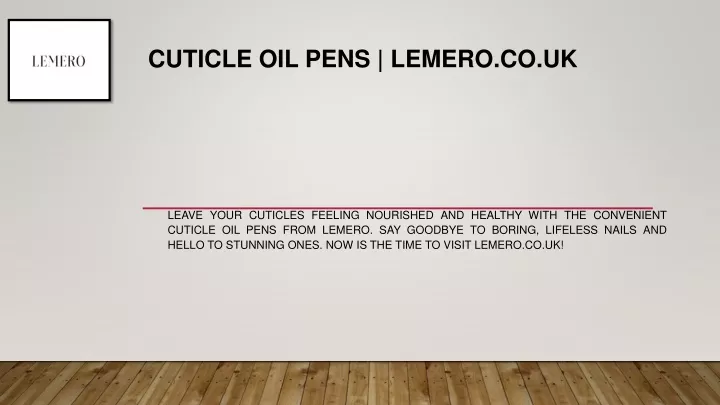 cuticle oil pens lemero co uk