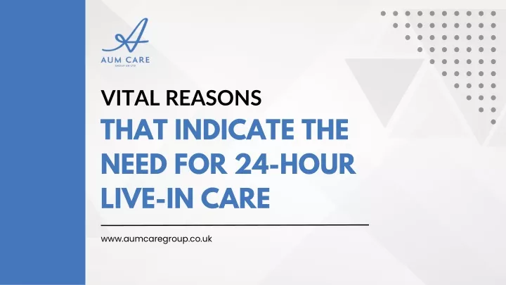 vital reasons