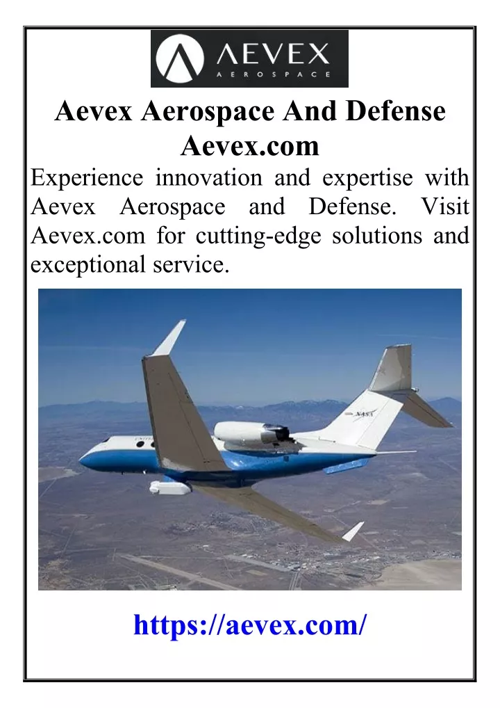 aevex aerospace and defense aevex com experience