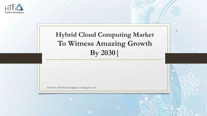 hybrid cloud computing market to witness amazing growth by 2030