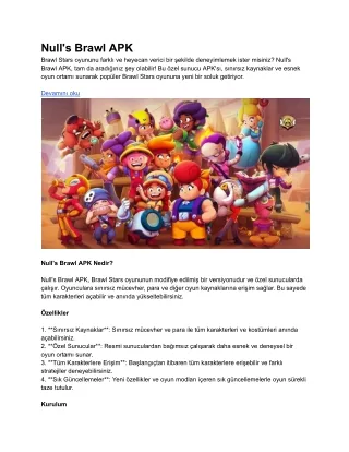 Nulls Brawl APK indir