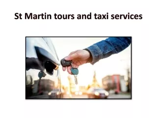 St Martin tours and taxi services