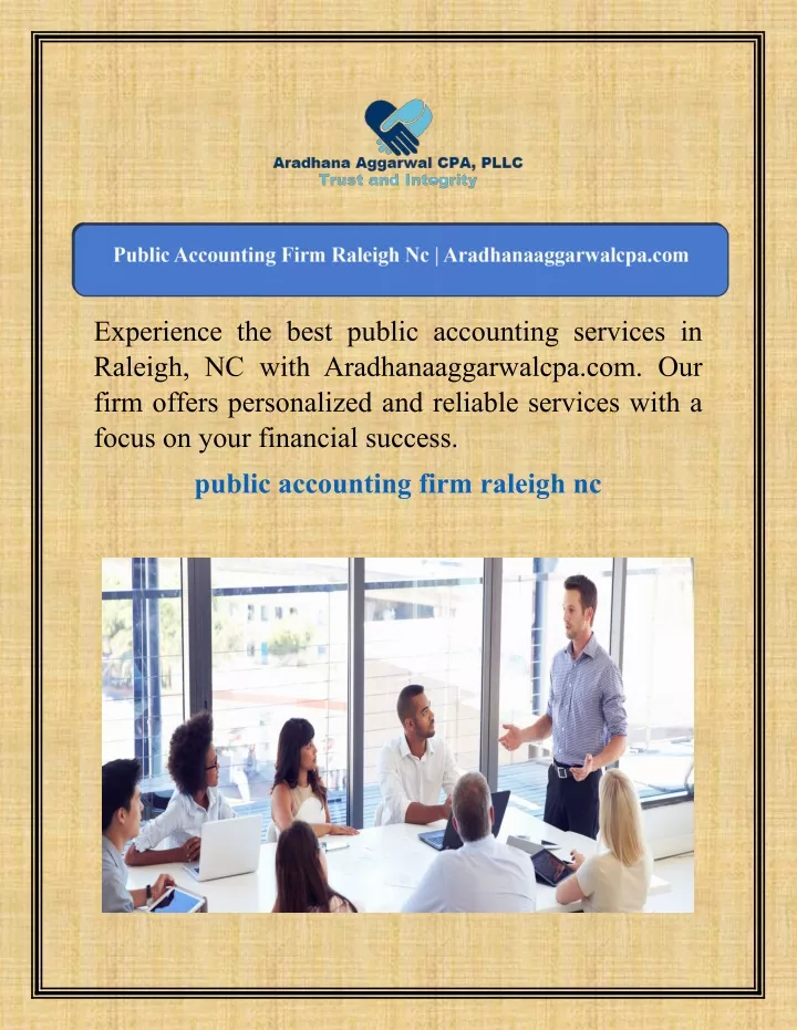 experience the best public accounting services