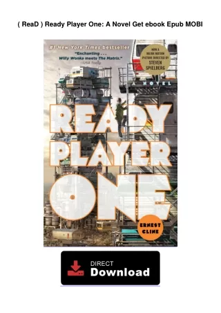( ReaD )  Ready Player One: A Novel Get ebook Epub MOBI