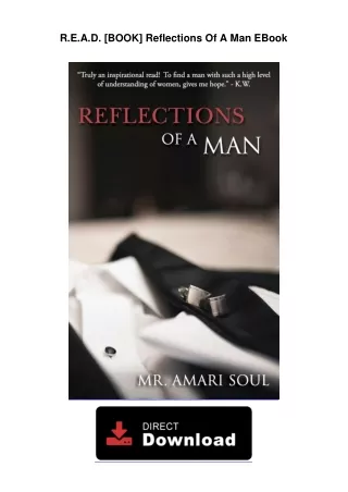 R.E.A.D. [BOOK] Reflections Of A Man EBook