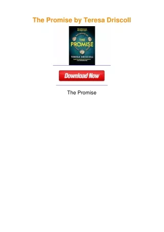The Promise by Teresa Driscoll