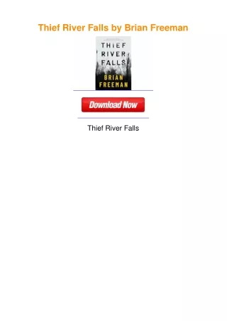Thief River Falls by Brian Freeman
