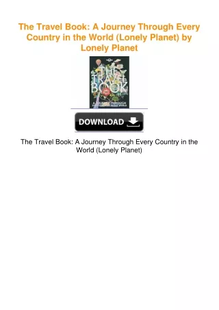 The Travel Book: A Journey Through Every Country in the World (Lonely
