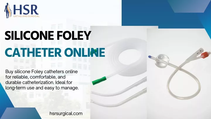 silicone foley catheter online