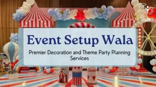 event setup wala