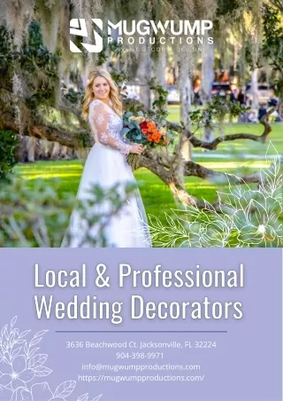 Wedding Decorators Near Me: Crafting Your Dream Celebration