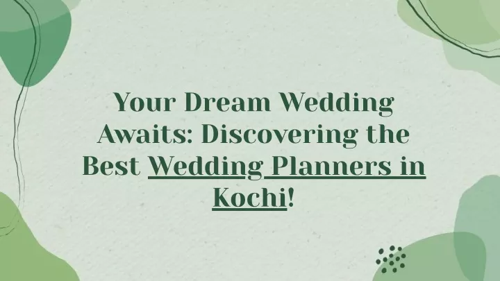 your dream wedding awaits discovering the best