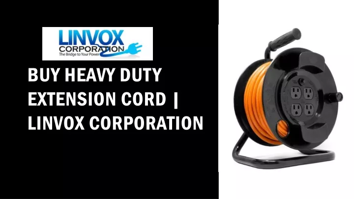 buy heavy duty extension cord linvox corporation