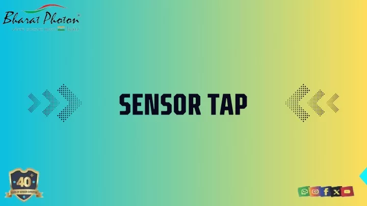 sensor tap