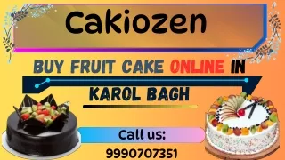 Buy Fruit Cake Online In Karol Bagh