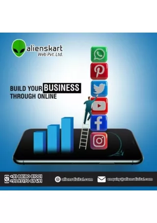 Build your business through online.