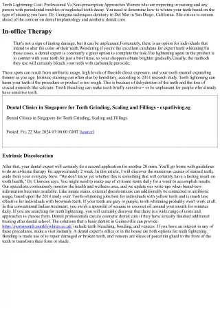 Teeth Whitening Expense: Specialist Vs Non-prescription Methods