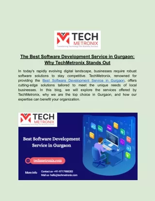 the best software development service in gurgaon