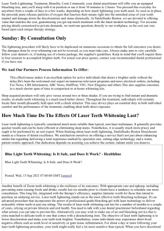 Pros And Cons Of Laser Teeth Whitening