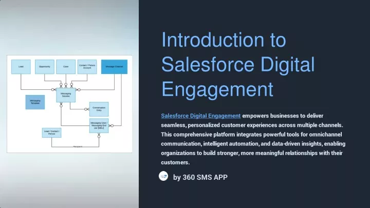 introduction to salesforce digital engagement