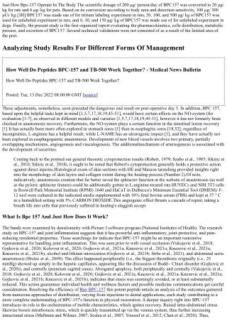 Brain-gut Axis And Pentadecapeptide Bpc 157: Theoretical And Useful Effects