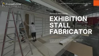 Exhibition stall fabricator