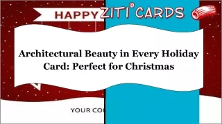 Architectural Beauty in Every Holiday Card_ Perfect for Christmas