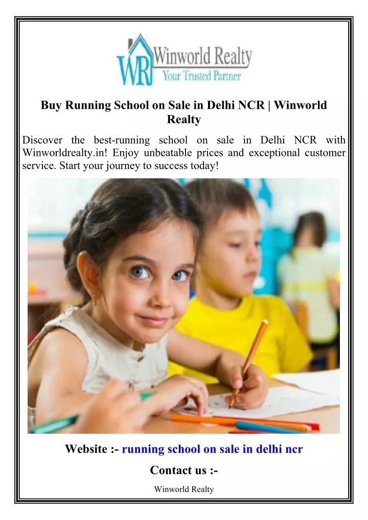 buy running school on sale in delhi ncr winworld