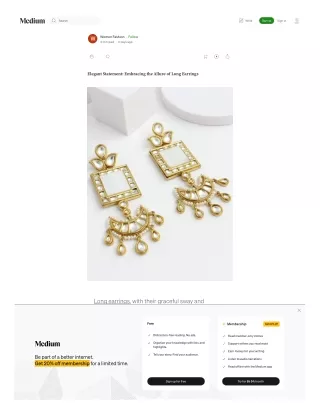 medium-com--womenfashion2709-elegant-statement-embracing-the-allure-of-long-earrings-7805c740591c