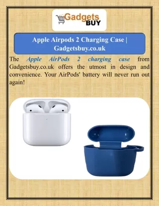 Apple Airpods 2 Charging Case  Gadgetsbuy.co.uk