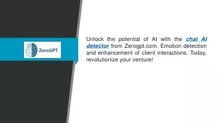 unlock the potential of ai with the chat
