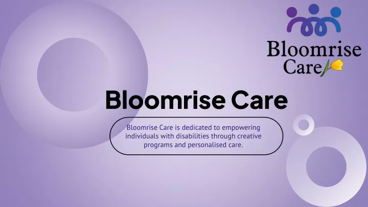 bloomrise care