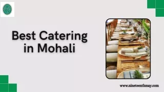Best Catering in Mohali - Nineteenth May (1)